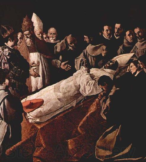 Francisco de Zurbaran The Death of St. Bonaventure Germany oil painting art